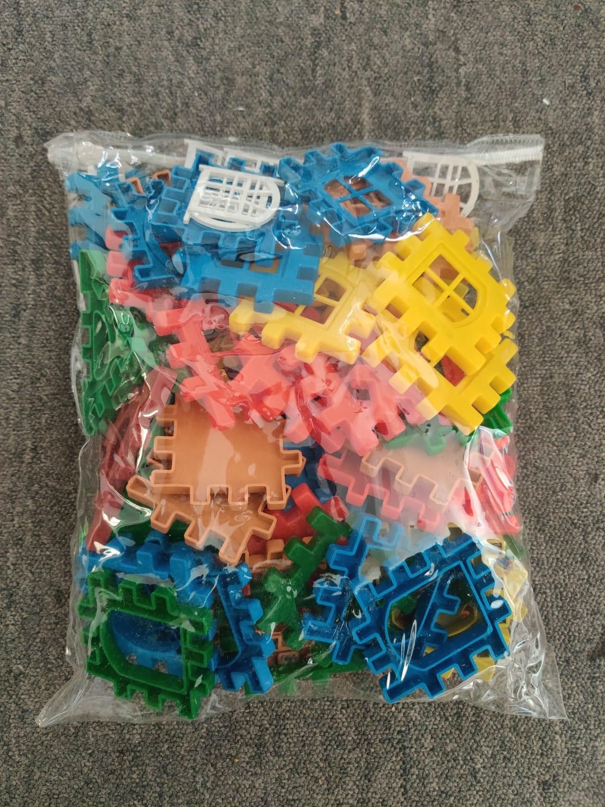 Building Blocks for Kids – 50 Pcs House Building Set with Windows