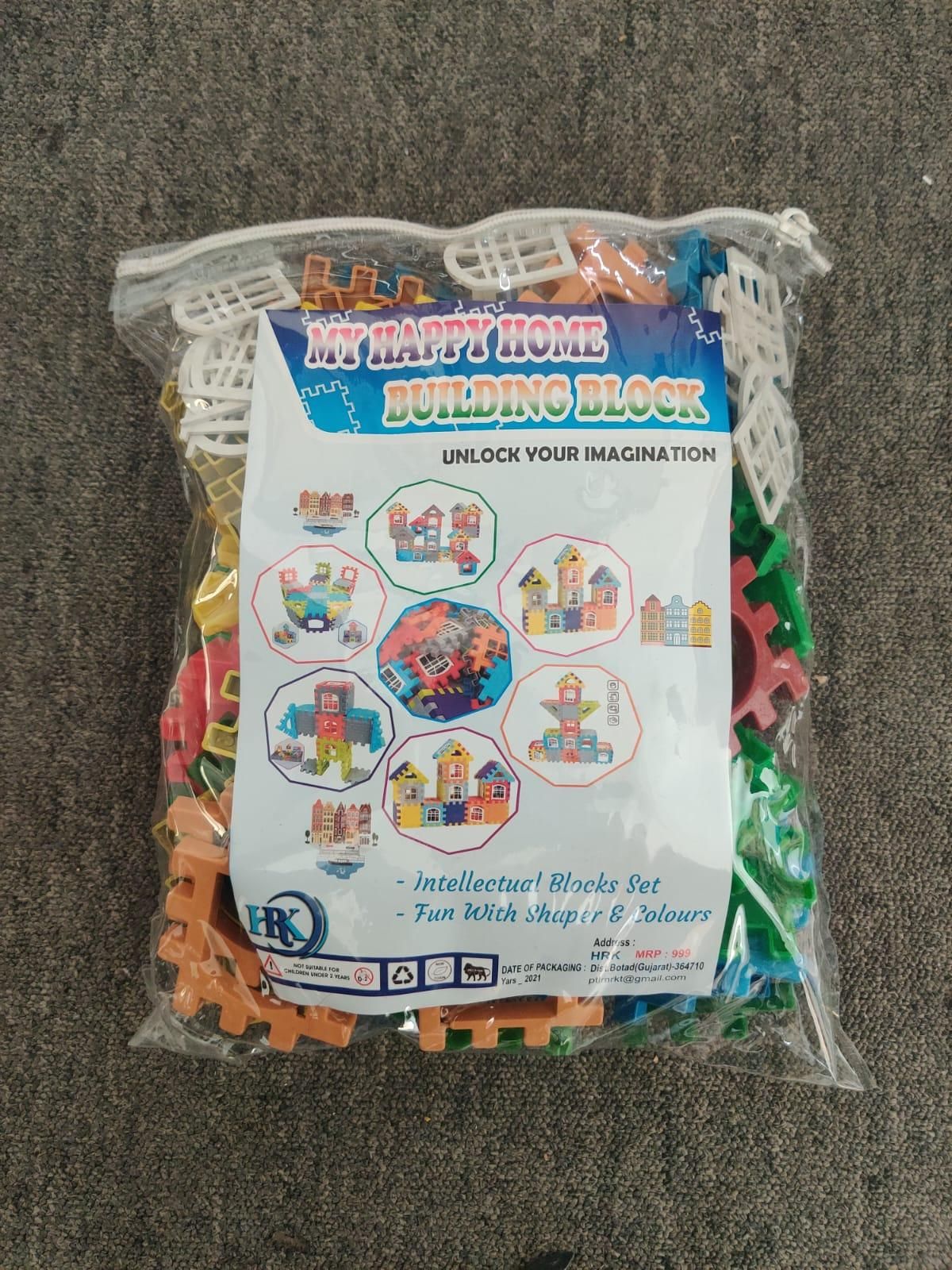 Building Blocks for Kids – 50 Pcs House Building Set with Windows