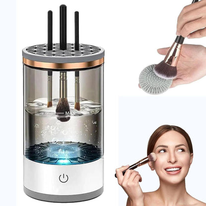 Electric Make Up Brush Cleaner – USB Rechargeable Automatic Deep Cleaning Device