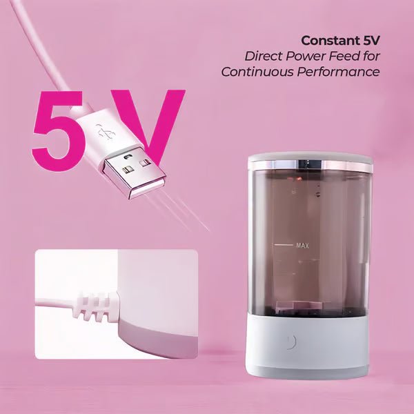 Electric Make Up Brush Cleaner – USB Rechargeable Automatic Deep Cleaning Device