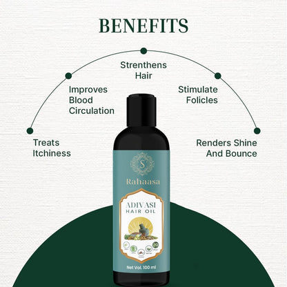 Rahaasa Adivasi Hair Oil 100 ml Pack of 1