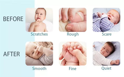 Baby Nail Clippers with LED Light | Gentle & Safe Trimming for Newborns & Kids