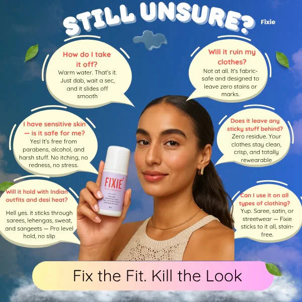 Fixie Body Adhesive Roller – Natural Glue for Long-Lasting Hold (60ml)