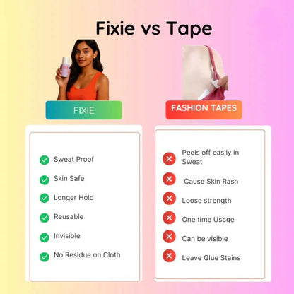 Fixie Body Adhesive Roller – Natural Glue for Long-Lasting Hold (60ml)