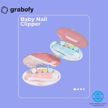 Baby Nail Clippers with LED Light | Gentle & Safe Trimming for Newborns & Kids