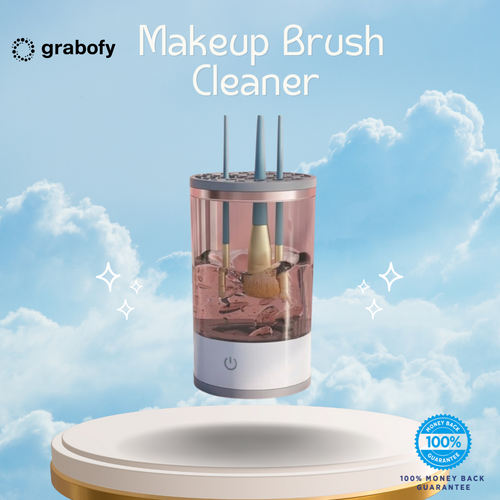 Electric Make Up Brush Cleaner – USB Rechargeable Automatic Deep Cleaning Device