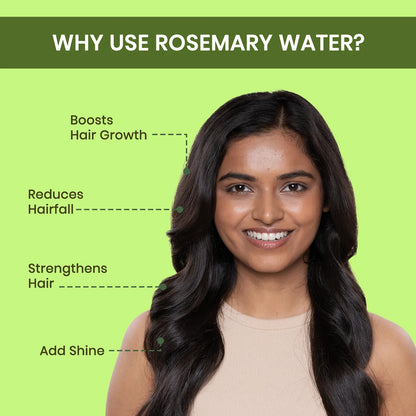 🌿 Rosemary Water Hair Spray for Regrowth | Buy 1 Get 3 (Pack of 3 and 6)